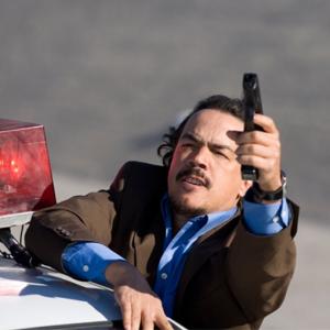 Julian Scott Urena as Det Gonzales in the feature film North By El Norte