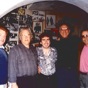 Don Bedard Jr Kip Cohen Sydney Urshan Shelly Weiss and Herb Alpert at AM Records formally Charlie Chaplin Studios