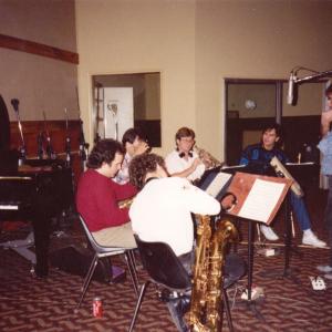 Recording horns for The Sydney Urshan Sessions