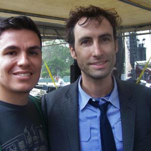 Andres Useche, Andrew Bird backstage