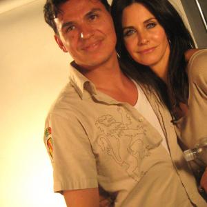 Courteney Cox Andres Useche