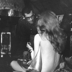 Barbarella Jane Fonda and directorhusband Roger Vadim 1968 Paramount