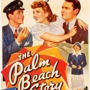Mary Astor, Claudette Colbert, Joel McCrea and Rudy Vallee in The Palm Beach Story (1942)