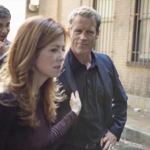Still of Dana Delany, Mark Valley and Elyes Gabel in Body of Proof (2011)