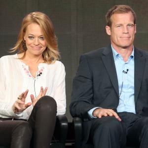 Jeri Ryan and Mark Valley at event of Body of Proof (2011)