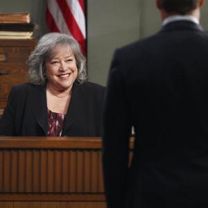 Still of Kathy Bates and Mark Valley in Harrys Law 2011