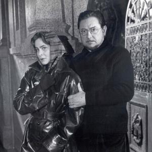 Still of Pierre Brasseur and Alida Valli in Les yeux sans visage 1960