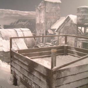 whaling station model 16 scale Snow by Evolution
