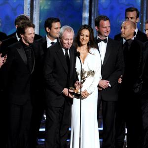 Jerry Bruckheimer, Jonathan Littman, Bertram van Munster and Elise Doganieri at event of The 64th Primetime Emmy Awards (2012)