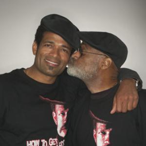 Mario Van Peebles and Melvin Van Peebles at event of How to Get the Mans Foot Outta Your Ass 2003