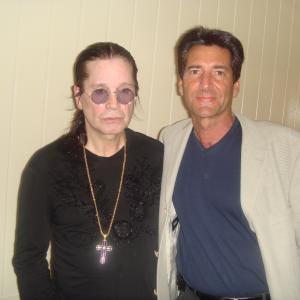 Bob Van Ronkel and Ozzy Osbourne in Moscow