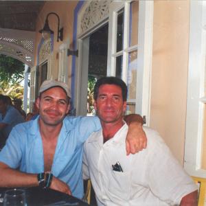 Bob Van Ronkel and Billy Zane in Jamaica