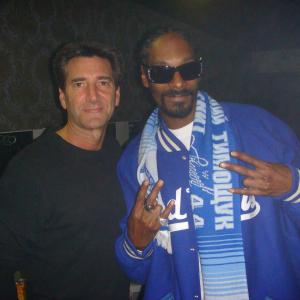 Bob Van Ronkel and Snoop Dogg in Moscow 2008