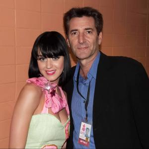 Bob Van Ronkel and Katy Perry in Moscow 2009