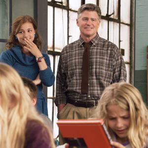 Still of Treat Williams and Emily VanCamp in Beyond the Blackboard 2011