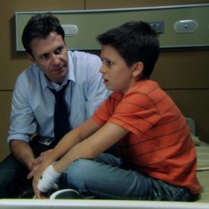 Still of Chris Vance and Billy Unger in Mental 2009