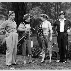 Still of Lucille Ball Desi Arnaz Jr William Frawley and Vivian Vance in I Love Lucy 1951