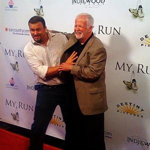 Tim VandeSteeg and Terry Hitchcock at the MY RUN Special Screening