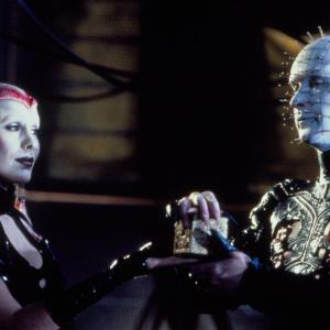 Still of Doug Bradley and Valentina Vargas in Hellraiser: Bloodline (1996)