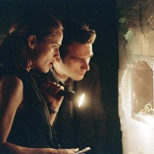 Still of Jennifer Garner and Michael Vartan in Alias 2001