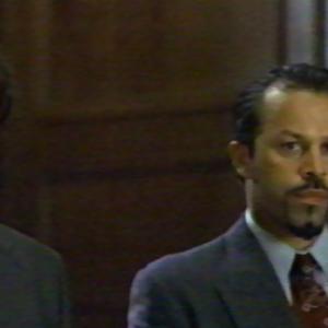 Still of Olek Krupa and Nelson Vasquez as Omar Pinella in LAW  ORDER