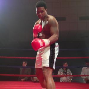 Karon Joseph as Muhammad Ali in the Jesse Vaughan directed film The Last Punch
