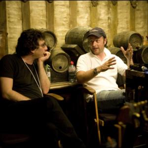 Neil Gaiman and Matthew Vaughn in Zvaigzdziu dulkes 2007