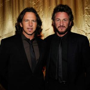 Sean Penn and Eddie Vedder