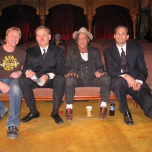 With Bill Murray Mickey Rourke and Chris Browning