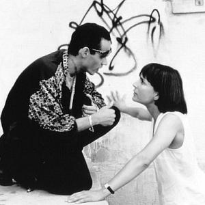 Still of Marc Anthony and Diane Venora in The Substitute 1996
