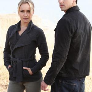 Still of Hayden Panettiere and Milo Ventimiglia in Herojai 2006