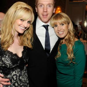 Julia Verdin with Damian Lewis and Lydia Hearst