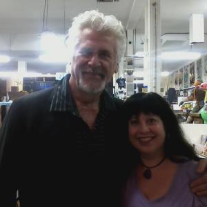 With Barry Bostwick at DIANIDEVINE MEET THE APPOCOLYPSE VARIETY SHOW in 2013