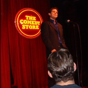 Performing at The Comedy Store on the Main Stage