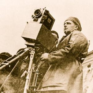 Still of Dziga Vertov in Discover Taipei The Kino Eye Man and Woman with a Movie Camera 2006