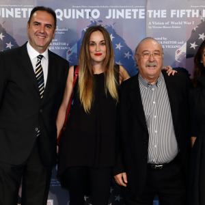 Enrique Viciano, Mireia Pérez, Juli Mira y Rosana Pastor, premiere The Fifth Horseman