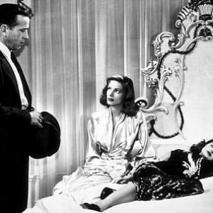 The Big Sleep Humphrey Bogart Lauren Bacall and Martha Vickers 1946 Warner Bros
