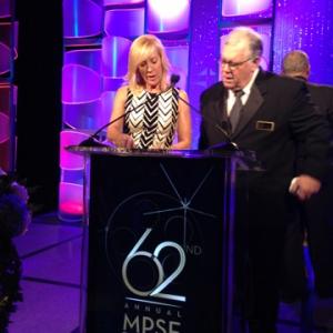 Presenting Award at the 2015 MPSE Awards