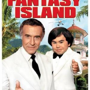 Ricardo Montalban and Herv Villechaize in Fantasy Island 1977