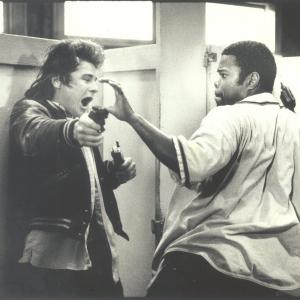 Gabriel Casseus and Brian Vincent Kelly battle it out in Black Dog Universal