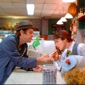 Brian Vincent Kelly with David Johansen of the legendary New York Dolls in the cult hit comedy The Deli