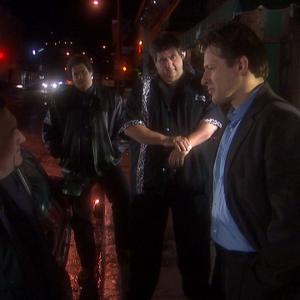 Still of Joey DePinto Craig Vincent Frank DAmico  Costas Mandylor in a scene from HITTERS 2002