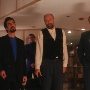 Still of Titus Welliver, Fred Doumani Jr., Mick Fleetwood & Craig Vincent - ZERO TOLERANCE (1994)