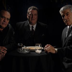 Martin Shannon Mike Starr and Frank Vincent in Chicago Overcoat 2009