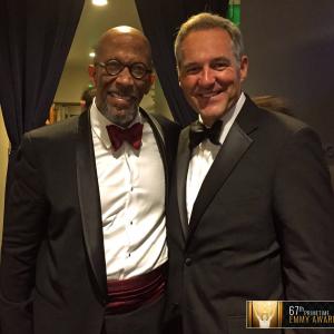 67th Primetime Emmy Awards. Peter Vollebregt & Reg E. Cathey