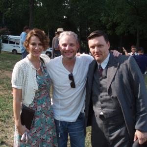 With Francis Lawrence on the set of Water for Elephants