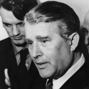 Dr. Wernher von Braun at the German Consulatew 2-7-1969
