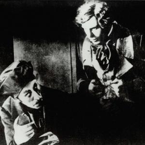 Still of Max Schreck and Gustav von Wangenheim in Nosferatu (1922)
