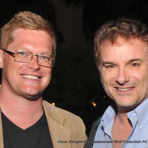 Erik von Wodtke and Shane Black at the 2014 Saturn Awards
