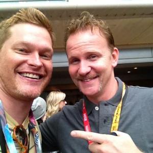 Comic Con 2012 Erik-von Wodtke and Morgan Spurlock